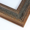 3 " Bronze with black parisienne moulding