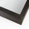 2-1/8  inch deep Black Veneer pickled robles Shadow Box